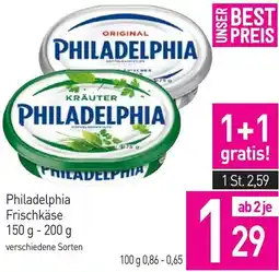 Sutterlüty Philadelphia Frischkäse Angebot