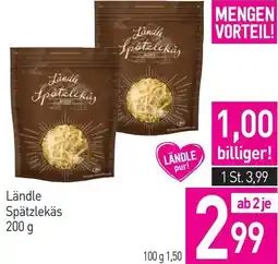 Sutterlüty Ländle Spätzlekäs Angebot