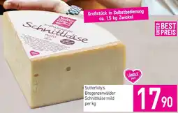 Sutterlüty Sutterlüty's Bregenzerwälder Schnittkäse mild Angebot