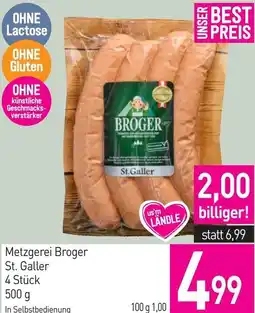 Sutterlüty Metzgerei Broger St. Galler Angebot