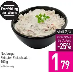 Sutterlüty Neuburger Feinster Fleischsalat Angebot