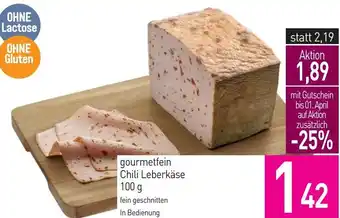 Sutterlüty gourmetfein Chili Leberkäse Angebot