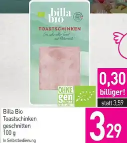 Sutterlüty billa bio Toastschinken geschnitten Angebot