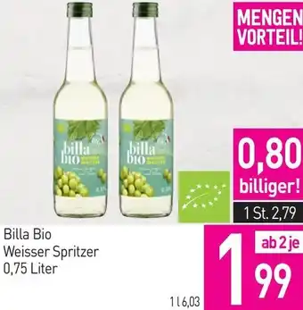 Sutterlüty Billa Bio Weisser Spritzer Angebot