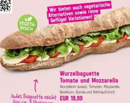 Sutterlüty Wurzelbaguette Tomate und Mozzarella Angebot