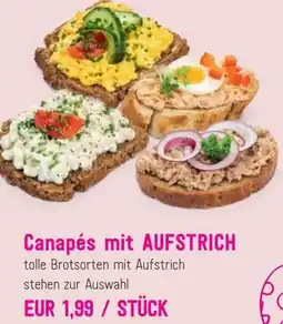 Sutterlüty Canapés mit aufstrich Angebot