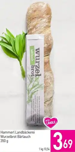 Sutterlüty Hammerl Landbäckerei Wurzelbrot Bärlauch Angebot