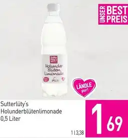 Sutterlüty Sutterlüty's Holunderblütenlimonade Angebot