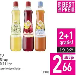 Sutterlüty Yo sirup Angebot