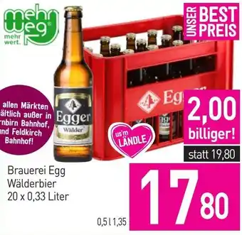 Sutterlüty Brauerei Egg Wälderbier Angebot