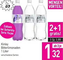 Sutterlüty Kinley Bitterlimonaden Angebot