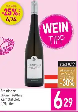 Sutterlüty Steininger grüner veltliner kamptal dac Angebot