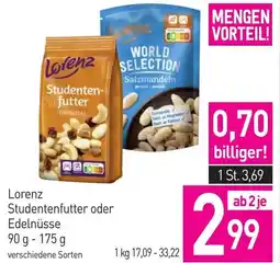 Sutterlüty Lorenz Studentenfutter oder Edelnüsse Angebot