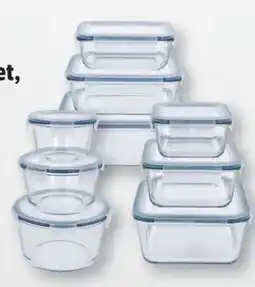 Lidl SilverCrest Glasfrischhaltedosen-Set Angebot