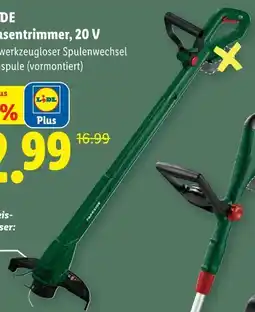 Lidl Parkside Akku-Rasentrimmer Angebot