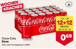 MPreis Coca-Cola Dose Angebot