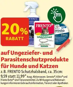 Fressnapf auf Ungeziefer- und Parasitenschutzprodukte für Hunde und Katzen Angebot