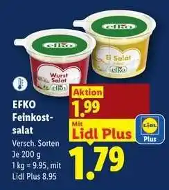 Lidl Efko Feinkostsalat Angebot