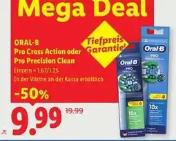 Lidl ORAL-B Pro Cross Action oder Pro Precision Clean Angebot