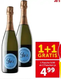 Interspar Jo´s Kreation Norbert Szigeti Sekt Cuvée Angebot