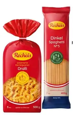 Interspar Recheis Goldmarke Teigwaren Angebot