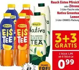 Interspar Rauch Eistee Pfirsich Angebot