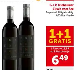 Interspar Triebaumer G+R Cuvée vom See Angebot