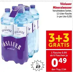 Interspar Vöslauer Mineralwasser Angebot