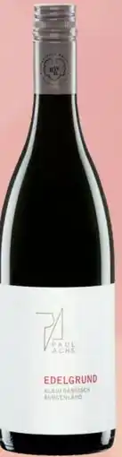 Interspar Paul Achs Blaufränkisch Edelgrund Biodynamisch Angebot