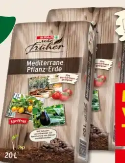 Interspar SPAR wie früher Mediterrane Pflanzerde Angebot