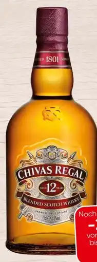 Spar Chivas Regal 12 Years Old Blended Whisky Schottland Angebot