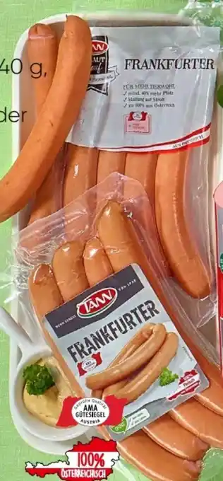 Spar Tann Frankfurter Angebot