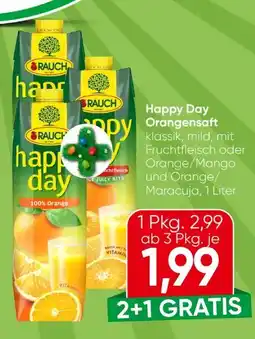 Spar Rauch Happy Day Orangensaft Angebot