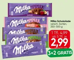 Spar Milka Schokolade Angebot