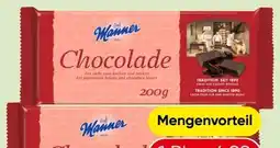 Spar Manner Haushaltsschokolade Angebot