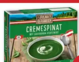 PENNY Ich bin Österreich Cremespinat Angebot