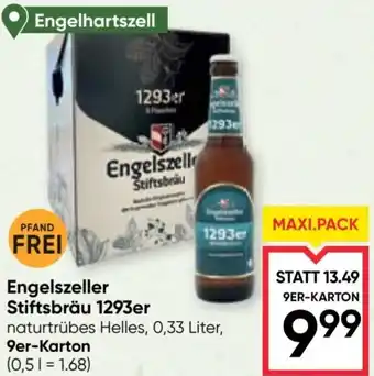 Maximarkt Engelszeller Stiftsbräu 1293er Angebot