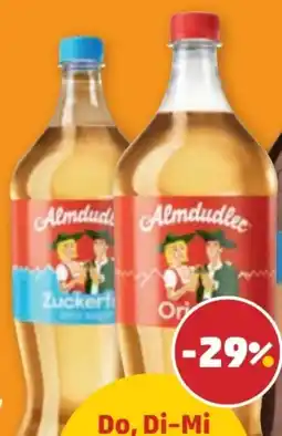 PENNY Almdudler Zuckerfrei Limonade Angebot
