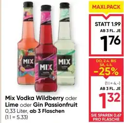 Maximarkt Mix Vodka & Lime Angebot