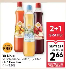 Maximarkt Yo sirup Angebot