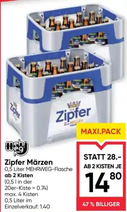 Maximarkt Zipfer Märzen Angebot