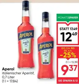 Maximarkt Aperol Aperitivo Angebot