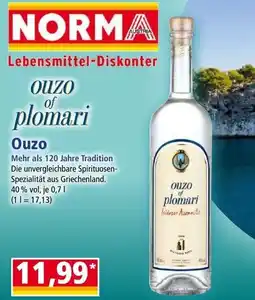 Norma Ouzo of plomari ouzo Angebot