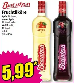 Norma Berentzen fruchtliköre Angebot