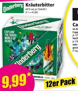 Norma Underberg Kräuterbitter Angebot