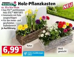Norma Holz Pflanzkasten Angebot