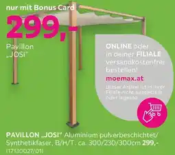 Mömax Pavillon josi Angebot
