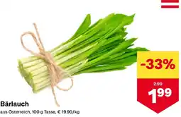 MPreis Bärlauch Angebot
