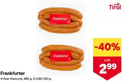 MPreis Frankfurter Angebot