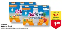 MPreis danone Actimel Drink Angebot